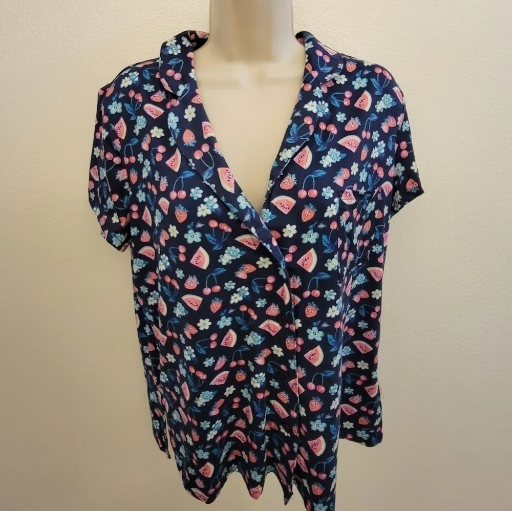 Vera Bradley 2 Pc Pajamas Set